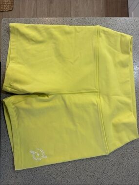 Peloton Neon Yellow Bike Shorts